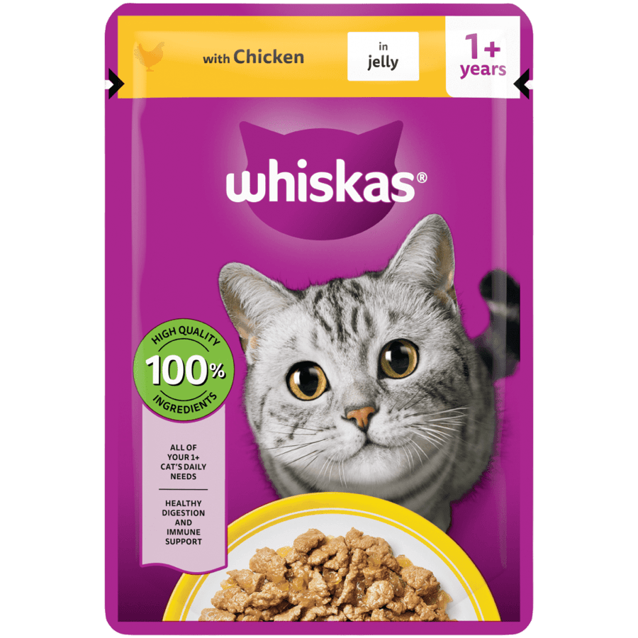 Whiskas Adult Wet Food Pouch 85 gm
