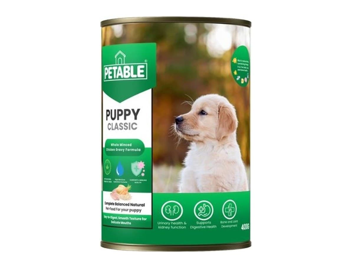 Petable Puppy Wet Food Tin 400 gm